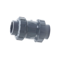 Van Một Chiều Nhựa PVC FINMAX Hai Đầu Rắc Co