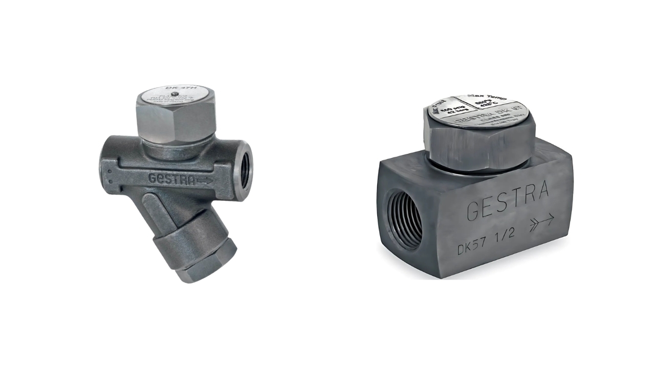 hiệu suất vượt trội từ bẫy hơi Gestra DK 47, DK 57 trong mọi môi trường làm việc