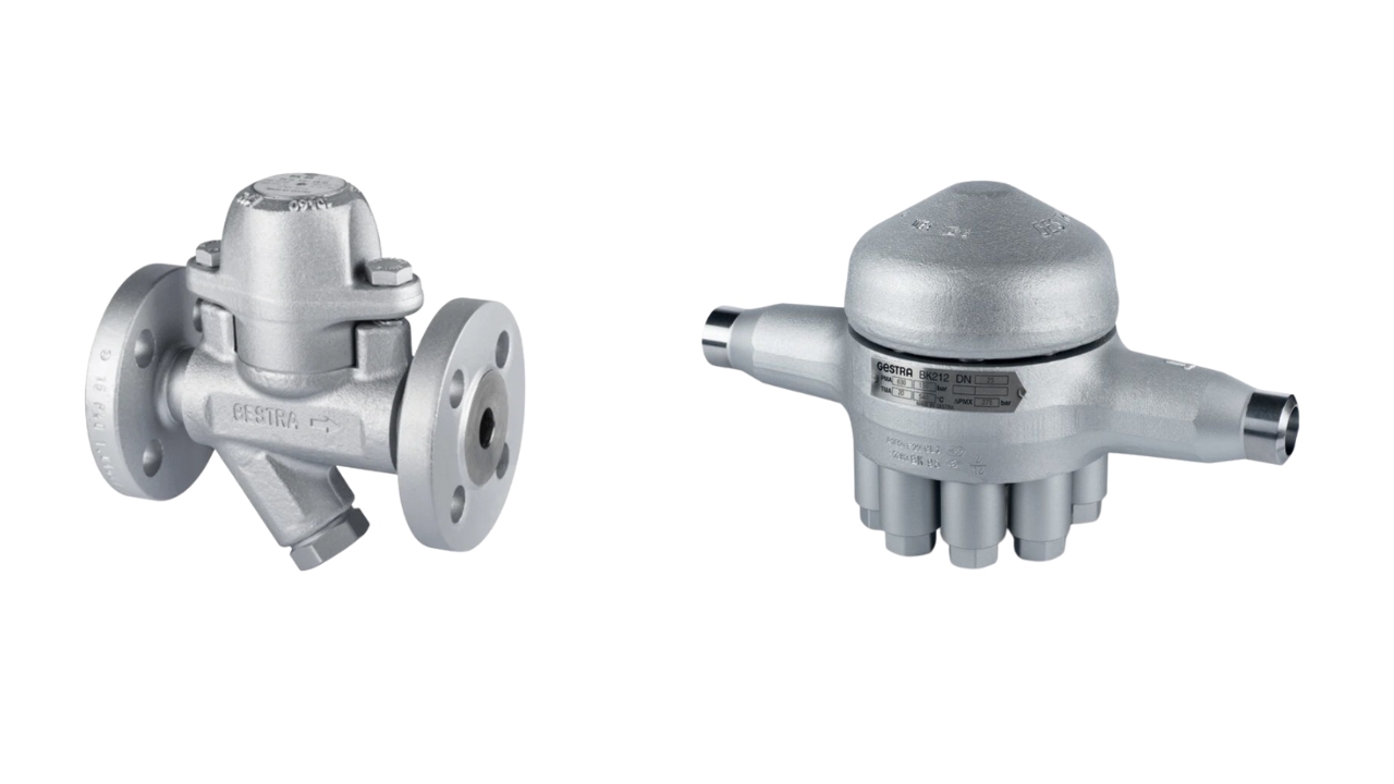 Bẫy hơi Gestra BK 45, BK 212 giúp tối ưu hiệu suất và tiết kiệm năng lượng