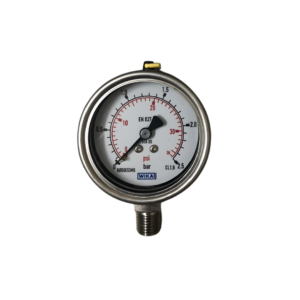 Đồng hồ đo áp suất WIKA 232.50.63 bottom 0 - 2.5 bar/ psi