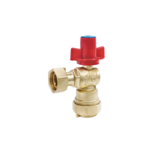 Van Góc Liên Hợp Có Van Một Chiều Đồng Tay Khóa MIHA-PN16