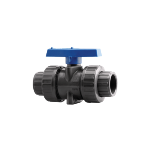 Van bi nhựa PVC 2 đầu rắc co FINMAX