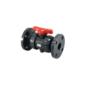 Van bi rắc co mặt bích PVC