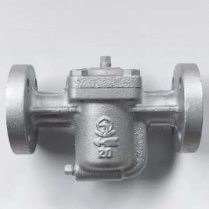Bẫy hơi VENN AK5F-G - Gàu đảo (bucket), bích JIS10K FF, gang/inox, 1.6MPa