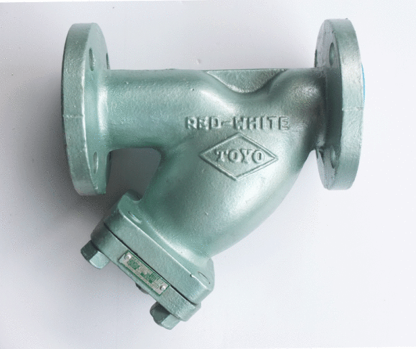 Lọc Y Gang TOYO 450E – JIS10K, bích JIS10K, body gang dẻo