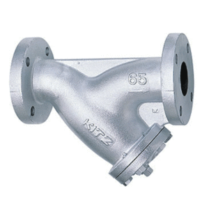 Lọc Y gang KITZ 10FCY - JIS10K, bích JIS10K, thân gang, lưới inox