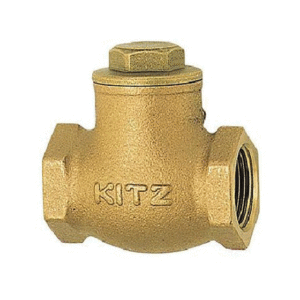 Van 1 chiều đồng KITZ O - JIS10K, lá lật (swing check), kết nối ren