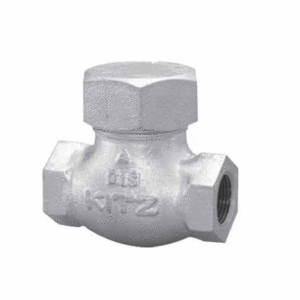 Van 1 chiều gang KITZ 20SN - JIS20K cao áp, lá nâng, ren, đĩa Inox+HF