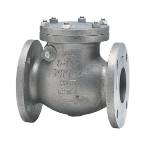 Van 1 chiều inox KITZ 10UOA - JIS10K, lá lật (swing), bích JIS10K, toàn inox