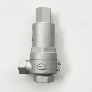 Van an toàn VENN SL8N-4 - lò xo không tay gạt, ren JIS Rc, gang/inox, 5-15 bar