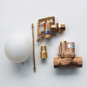 Van điều chỉnh mức nước VENN LP8N-F - phao cơ, ren JIS Rc, đồng, 0.3-7.5 bar