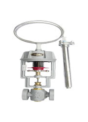 Van điều khiển nhiệt độ VENN TD2AW-B - cảm biến mao dẫn, bích JIS10K FF, gang, 40-60°C, nước lạnh