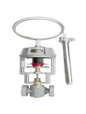 Van điều khiển nhiệt độ VENN TD2W-B - cảm biến mao dẫn, bích JIS10K FF, gang, 40-100°C, hơi/nước nóng