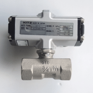 Van bi inox 316 điều khiển khí nén KITZ C-UTE - tác động đôi, ren BSPT