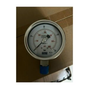 Đồng Hồ Áp Suất Italy Phi 100mm Full Inox 0-40 bar