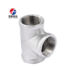 Tê Ren Inox 304 (Tê Đều Ren Trong) - Cao Phong