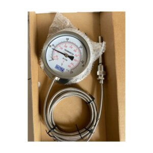 Đồng Hồ Đo Nhiệt Độ Dây Italy Phi 100 Inox 304 Dây 3m 0-250°C