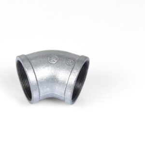 Cút Ren Mạ Kẽm 45° - Cao Phong