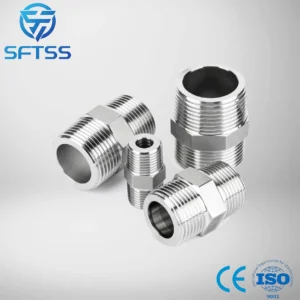 Kép Giảm Ren Inox 304 (Reducing Hex Nipple) - Cao Phong