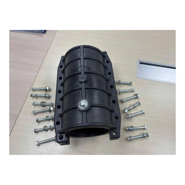 Đai Xử Lý Sự Cố DN125 Φ140 VNLIGHT - nhìn từ trên xuống với 14 bulong