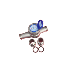 Đồng hồ nước inox Komax DN32 thân inox 304
