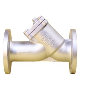 Lọc Y Gang Mann Y-Strainer PN16 – Bích DIN Đức, Thân Gang, Lưới Inox 304