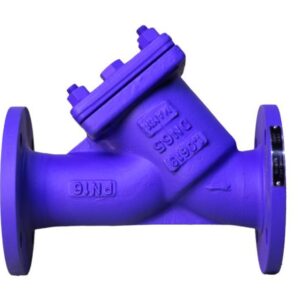 Lọc Y Thép Mann Y-Strainer PN16 – Bích DIN, Thép Đúc WCB, Lưới Inox 304
