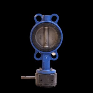 Van Bướm Gang Beize Tay Quay Vô Lăng – Wafer PN16 Đĩa Inox