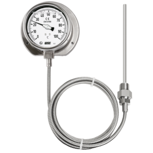Đồng hồ nhiệt độ WISE T239 Euro gauge glycerin