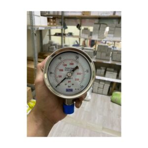 Đồng Hồ Áp Suất Italy Phi 100mm Full Inox 0-250 bar