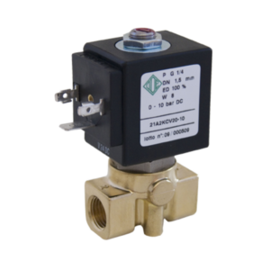 Van Điện Từ ODE 21A2KT20 Thân Đồng G1/4" Thường Đóng - ODE Italy chính hãng
