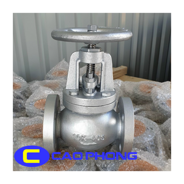 Van cầu hơi dạng bầu nối bích JOEUN
