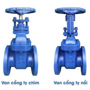 Van Cổng Gang JOEUN Mặt Bích 10K - Cao Phong