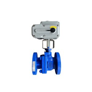 Van bi gang mặt bích đóng mở điện Flowinn