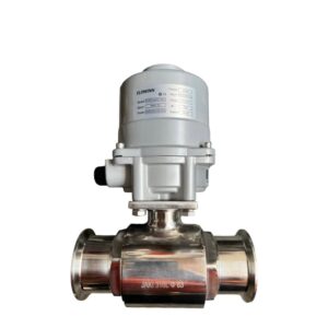 Van bi 2PC inox vi sinh nối clamp điện Flowinn